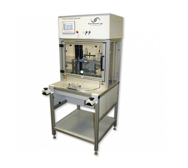 Heißverstemmsystem mit Drehteller